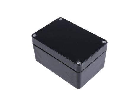 Puszka elektroinstalacyjna, 110 x 75 x 55mm, IP66, kolor Czarny, materiał GRP, RS PRO