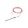Termopara typ PT 100, -50C do +200C 65mm kabel 1m, Stal nierdzewna