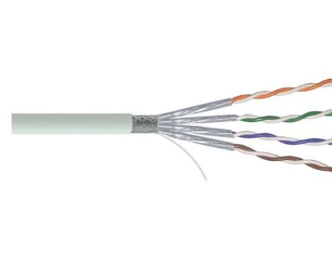 Kabel kat. 6a Szary SF/FTP RS PRO