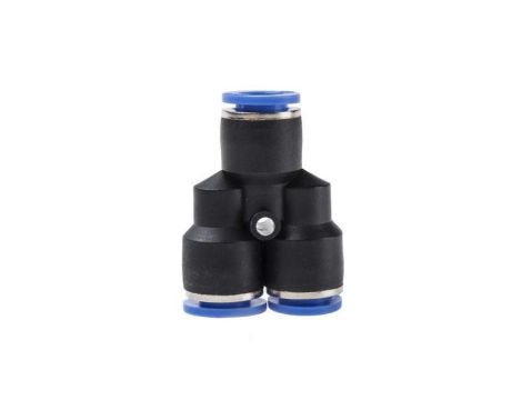 Złączka pneumatyczna Wciskane 12 mm Wciskane 12 mm RS PRO Adapter rozgałęźny do rur