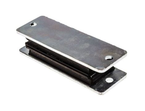 Mocowanie antywibracyjne, Ø 168mm, H 38mm, 450, materiał: Guma naturalna 50 Shore A, RS PRO