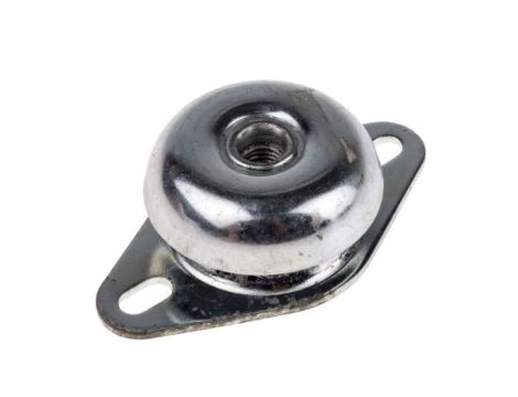 Mocowanie antywibracyjne, M12, Ø 110mm, H 35mm, 124, materiał: Guma naturalna 60 Shore A, RS PRO