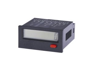 Impulsowy licznik 24x48x48 mm wyświetlacz LCD 0,03kHz 10-260VDC/AC złącze śrubowe 8 -PINowe IP65 dodawanie odejmowanie CI095410