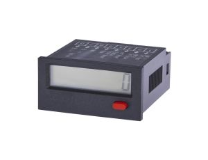Impulsowy licznik 24x48x48 mm wyświetlacz LCD 12kHz 4-30VDC złącze śrubowe 8 -PINowe IP65 dodawanie odejmowanie CI090100