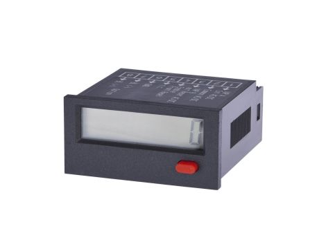 Impulsowy licznik 24x48x48 mm wyświetlacz LCD 0,03kHz 10-260VAC złącze śrubowe 8 -PINowe IP65 dodawanie odejmowanie CI095400