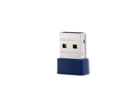 Qoltec Bezprzewodowy mini adapter WiFi Standard N BT 4.0 USB