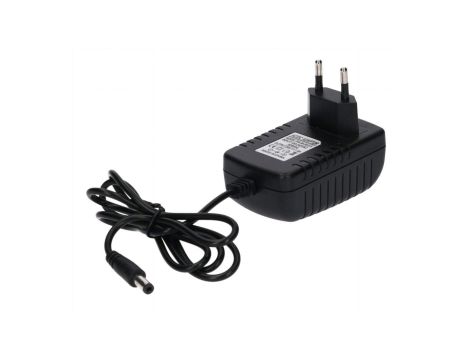 Zasilacz led gniazdkowy 24V 36W 5.5/2.5 czarny