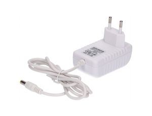 Zasilacz led gniazdkowy 12V 24W 5.5/2.1 biały