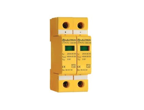 Ogranicznik przepięć DC do systemów PV, T2, 1000V, CT PV-T2/2-0/1000, 960222