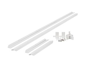 Ramka natynkowa do Panel LED 120x30 biała LOP902W