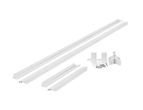 Ramka natynkowa do Panel LED 120x30 biała LOP902W