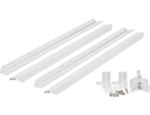 Ramka natynkowa do Panel LED 60x60 biała LOP901W