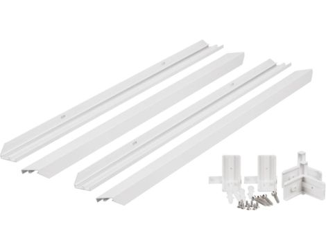 Ramka natynkowa do Panel LED 60x60 biała LOP901W