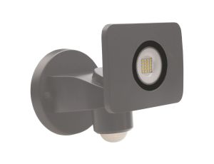 Naświetlacz LED SURFI 20W 1400lm barwa naturalna 4000K IP54 szary premium z czujnikiem LFL422P