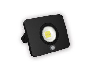 Naświetlacz LED SURFI 30W 2100lm barwa ciepła 3000K IP65 czarny z czujnikiem LFL430BS