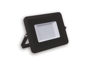 Naświetlacz LED PLATI 50W 4000lm barwa ciepła 3000K IP65 czarny LFL108