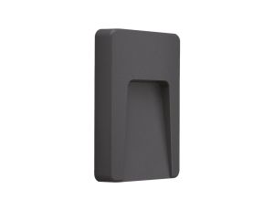 Oprawa LED elewacyjna ASTON 3W barwa naturalna 4000K TYP 4 PROSTOKĄT IP65 LOE034