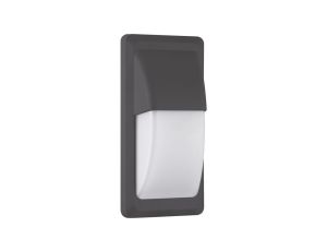Oprawa LED ścienna AUDOR 12W barwa naturalna 4000K IP65 typ 4 prostokąt LOB124