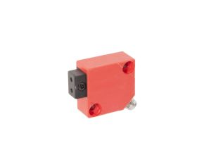 Wzmacniacz światłowodowy 30x30x15mm 10-35V DC PNP złącze M8 4-pinowe IP67 czerwone światło OL150175