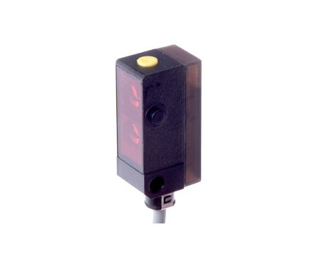 Czujnik optyczny odbiciowy 27x14x12mm Sn: 20-120mm 10-30VDC PNP NO złącze kablowe M8 3-PIN 0,2m PVC IP65 OT140170