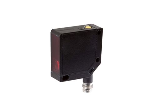 Czujnik optyczny odbiciowy 35x35x12mm Sn: 15-300 10-30VDC PNP Antykoincydencja złącze M8 4-PIN IP67 OT160470
