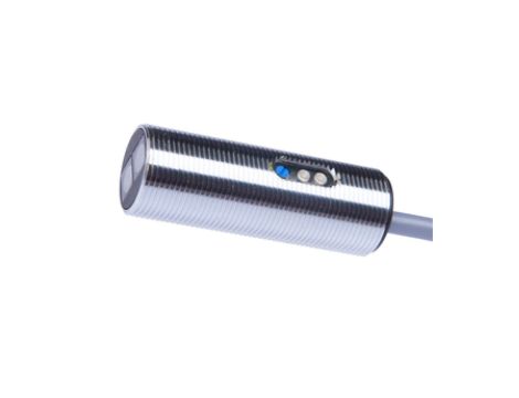 Czujnik optyczny odbiciowy M18x1 dł: 50mm Sn: 40-600mm 10-35V DC NPN kabel 2m PVC IP67 OT181405
