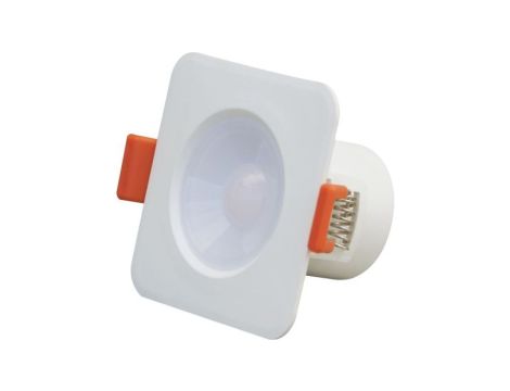 Oprawa DOWNLIGHT LED 8W 640lm barwa zimna 6500K 100 kwadrat IP40 HDW082WC