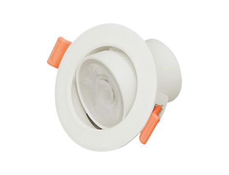 Oprawa DOWNLIGHT LED 8W 640lm barwa zimna 6500K 60 koło IP40 HDW083MC