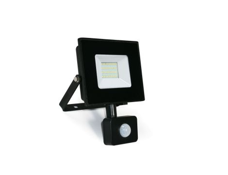 Naświetlacz LED 50W 4000LM barwa naturalna 4000K 120 PIR z czujnikiem IP44 HFL150NS