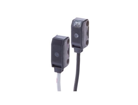 Czujnik optyczny bariera świetlna 19x10x8,2mm Sn: 2m 12-24V DC PNP kabel 2m PUR IP67 OYQ80300