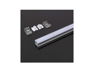 Profil nawierzchniowy aluminiowy Biały do taśm LED 2000x17,2x15,5mm 3366