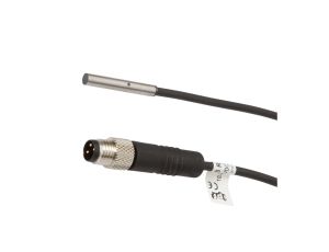 Czujnik indukcyjny fi4mm dł: 27mm zabudowany Sn: 1,5mm 10-30V DC PNP NO złącze kablowe M8 0,3m PUR IBR4C681
