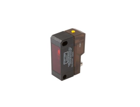 Czujnik laserowy odbiciowy 15x32x43mm Sn: 10000mm 10-30V DC PNP Antykoincydencja złącze M8 4pin IP67 PR430470