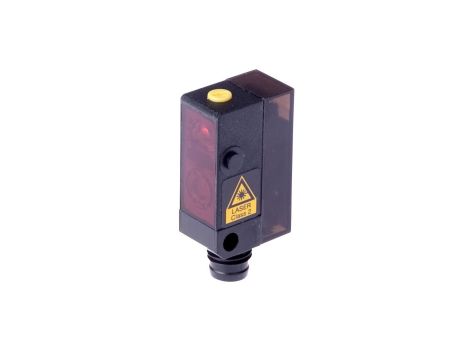 Czujnik laserowy odbiciowy 27x16x12mm Sn: 22-130mm 11-30V DC PNP NC/NO złącze M8 4pin IP67 PT140470