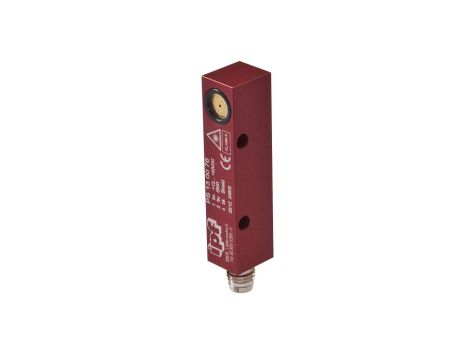 Czujnik laserowy nadajnik z czujnikiem światłowodowym 64x14x12mm fi0,7mm Sn: 1m 12-32V DC złącze M8 3pin IP67 PS130076