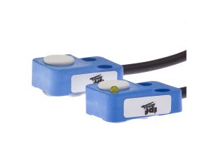 Czujnik ultradźwiękowy typu bariera 30x12x20mm Sn: 300mm 18-30V DC PNP NO kabel IP67 UY210100