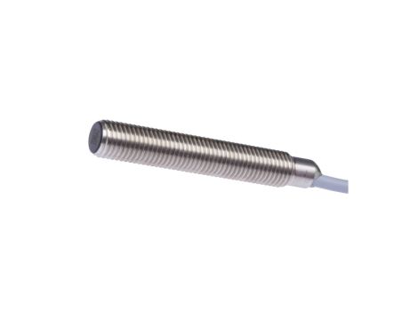 Czujnik indukcyjny M8x1 dł: 50mm zabudowany Sn: 1,5mm 10-30V DC PNP NO kabel 5m PVC IP67 IB080101