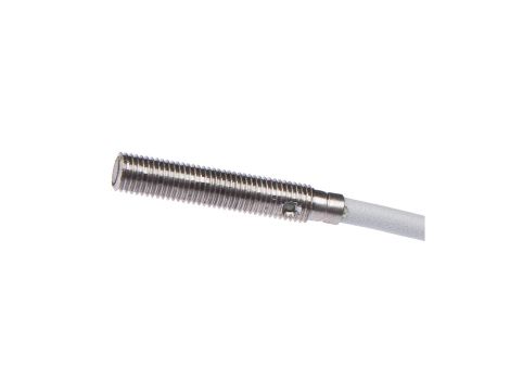 Czujnik indukcyjny M4x0,5 dł: 22mm zabudowany Sn: 1mm 10-30V DC PNP NC złącze kablowe M8 3pin 0,15m IP67 IB040276