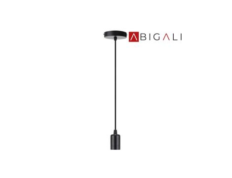 Abigali Zawiesie do żarówek E27 Czarne, ABIGALI-OW-E27