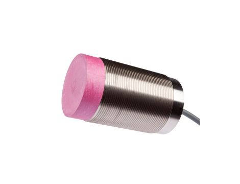 Czujnik indukcyjny stalowy M50x1.5 dł: 79mm niezabudowany Sn: 25mm 10-35V DC PNP NO kabel silikonowy 2m IP65 IN500150