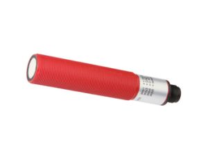 Czujnik ultradźwiękowy odbiciowy M18x1 dł: 100mm Sn: 80-1600mm 15-30V DC 0-10V wtyk M12 5pin IP65 UT18002H