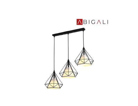 Abigali Lampa wisząca Diament Diamond III L, ABIGALI-CHNR3L-E27