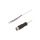 Złącze kablowe M8 żeńskie proste 3-pinowe druga końcówka niezarobiona 3x0,34mm 10m PTFE 60V 150 stC VK50H075