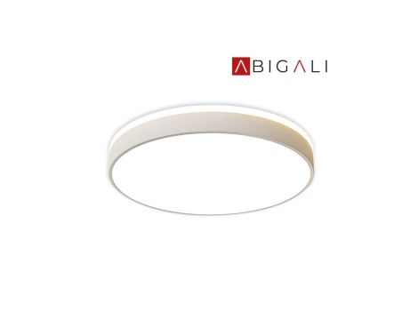 Abigali Plafon LED okrągły biały 600*65mm 60W 3000K, ABIGALI-MD1012-60-BW
