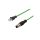 Złącze kablowe M12 męskie proste RJ45 4x0,14mm 5m PUR VK508F25