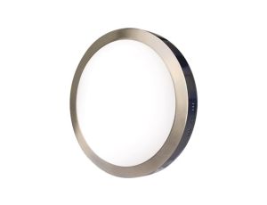 Oprawa nasufitowa LED 24W 1800lm 3800K/neutralna IP20 okrągły matowy chrom LED120 FENIX-R matt chrome 24W NW GXDW256