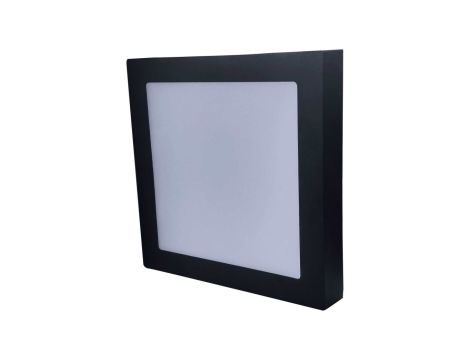 Oprawa nasufitowa LED 18W 1350lm 2800K/ciepa IP20 kwadratowy czarny LED90 FENIX-S Black 18W WW GXDW369