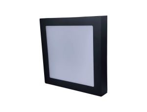 Oprawa nasufitowa LED 12W 850lm 3800K/neutralna IP20 kwadratowy czarny LED60 FENIX-S Black 12W NW GXDW364