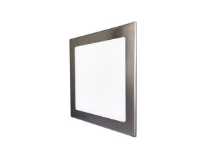 Oprawa downlight LED 18W 1350lm 2800K/ciepła IP44/20 kwadratowy do wbudowania matowy chrom LED90 VEGA-S 18W WW GXDW085