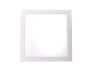 Oprawa downlight LED 24W 1800lm 3800K/neutralna IP44/20 kwadratowy do wbudowania biały LED120 VEGA-S White 24W NW GXDW113